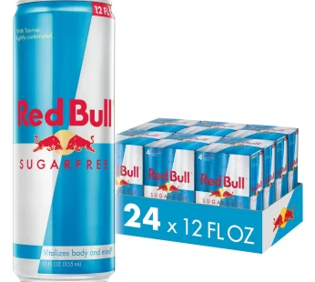 Red Bull Sugar Free Energy Drink, 12 Fl Oz, 6 Packs of 4 Cans